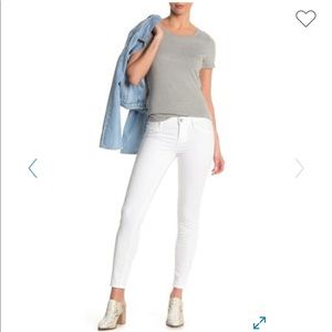 Articles of society white sarah skinny jeans